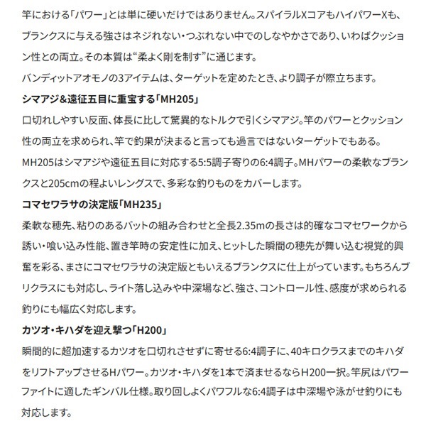 24バンディット青物